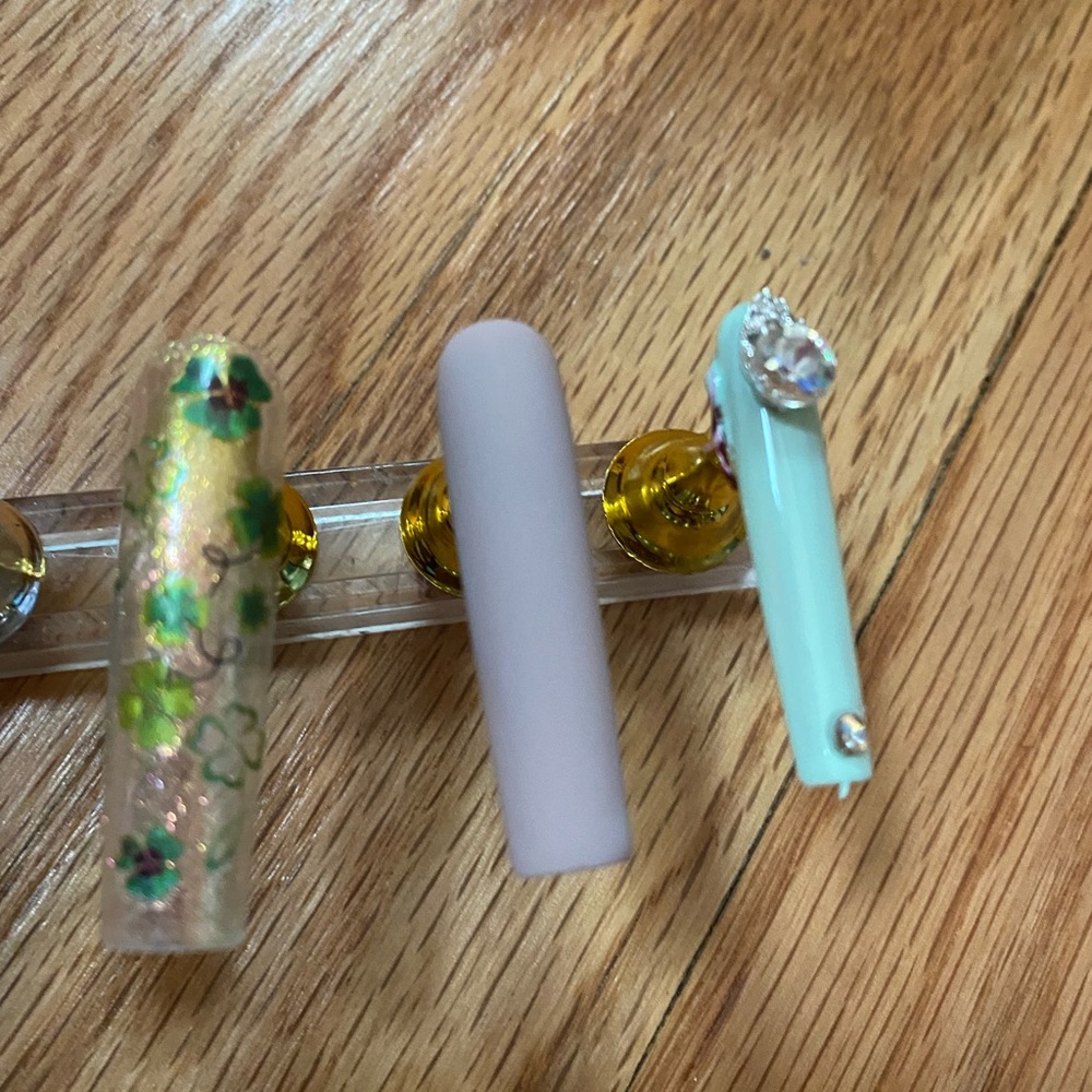 Shamrock ☘️Spring Time Xl Nails - Picture 6 of 9